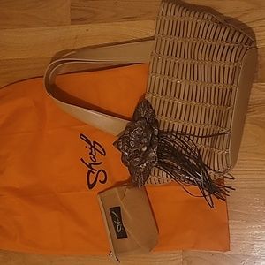 Sharif Leather Tote Bag